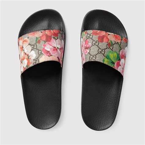 gucci bloom supreme slides fake|are gucci slides genuine.